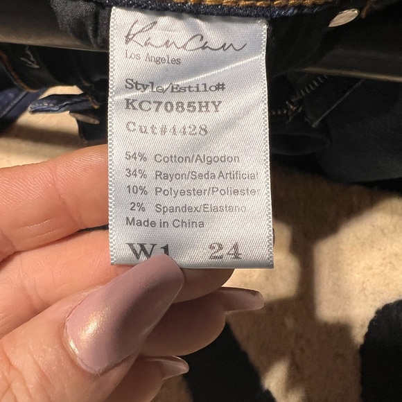 KANCAN DENIM SKINNY JEANS HIGH RISE - Picture 4 of 4